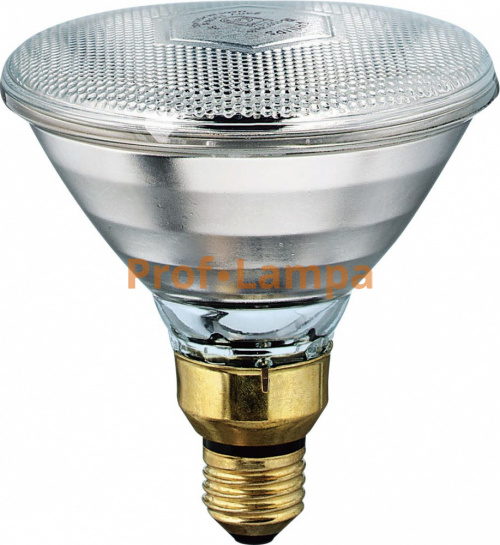 Инфракрасная лампа с отражателем PHILIPS InfraRed PAR38 IR 175W E27 230V Clear