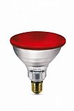 Инфракрасная лампа с отражателем PHILIPS InfraRed PAR38 IR 100W E27 230V Red