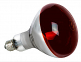 Инфракрасная лампа с отражателем LightBest ERK R125 100W E27 Red для курятника