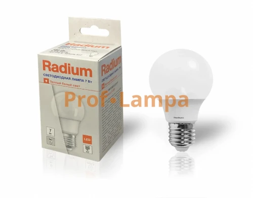 Лампа RADIUM RaLED Classic A 60 FR 7W/830 E27 A60 3000K