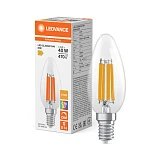 Лампа LEDVANCE SUPERIOR LED Classic B 40 Filament DIM CRI97 S 4.2W 927 Clear E14 B35 2700K