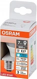 Лампа OSRAM LED STAR CLASSIC P 60 FR 7W/865 E27 P45 6500K