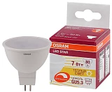 Лампа OSRAM LED DIM SUPERSTAR MR16 80 110° FR 7W/830 230V GU5.3 3000K