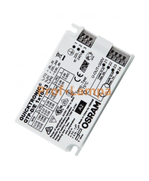 ЭПРА OSRAM QUICKTRONIC PROFESSIONAL QTP-D/E 1X10-13