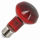 Лампа LightBest ERK R63 60W E27 RED (аналог ИКЗК 60)