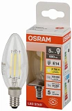Лампа OSRAM LED RETROFIT CLASSIC B 60 FIL CL 5W/827 E14 B35 2700K 600lm