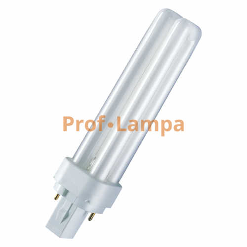 Лампа для работы с ПРА LightBest LBL D 71007 13W 4000K G24d-1 (Dulux D 13W/840 G24d-1)
