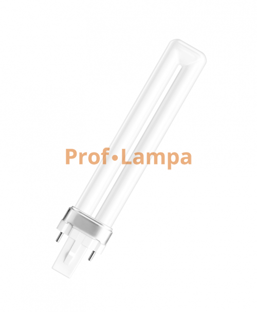 Лампа для работы с ПРА LightBest LBL S 71014 9W 2700K G23  (Dulux S 9W/827 G23)