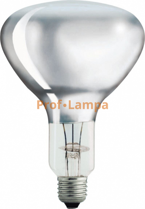 Лампа PHILIPS R125 IR 375W E27 230-250V CL 