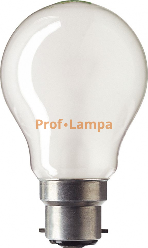 Лампа PHILIPS Standard 60W B22 230V A55 FR 