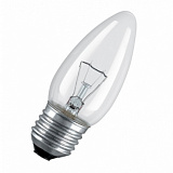 Лампа накаливания GE 40C1/CL/E27 40W 230V свеча