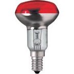 Лампа накаливания GE 40R50/R/E14 40W 230V E14 красная рефлекторная