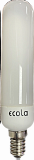 Лампа Ecola Cylinder 10W 220V E14 T30 2700K