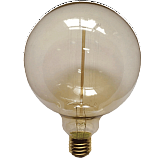 Ретро лампа накаливания Foton FL-Vintage G125 60W 220V E27 шар