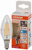 Лампа OSRAM LED RETROFIT CLASSIC B 75 FIL CL 6W/865 E14 B35 6500K