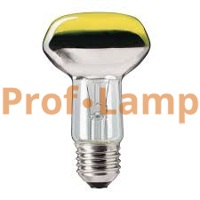 Лампа накаливания GE 40R63/Y/E27 40W 230V E14 желтая рефлекторная