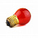Лампа накаливания Foton P45 CL 10W 230V E27 RED (Красная)