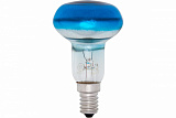 Лампа накаливания GE 40R50/B/E14 40W 230V E14 синяя рефлекторная