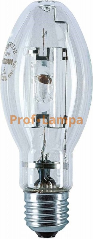 Лампа OSRAM POWERSTAR HQI-E 70W/NDL CL E27