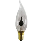Лампа накаливания FOTON DECOR FLICKER CA32 3W 230V E14 мерцающая свеча