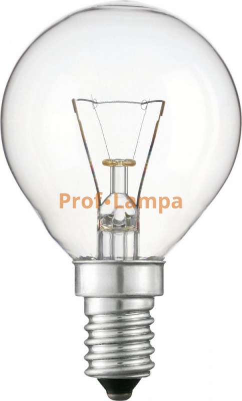 Лампа PHILIPS Standard 40W E14 230V P45 CL 
