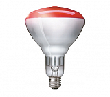 Лампа PHILIPS InfraRed BR125 IR 150W E27 230-250V Red 