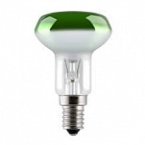 Лампа накаливания GE 40R50/G/E14 40W 230V E14 зеленая рефлекторная