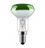 Лампа GE 40R50/G/E14 40W 230V E14 зеленая