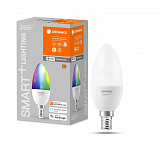 Лампа OSRAM LED DIM SMART+WiFi Candle Multicolour B 40 FR 4.9W/RGBW E14 B37