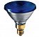 Лампа накаливания PHILIPS PAR38 Colours 80W 230V E27 BLUE FL30° рефлекторная