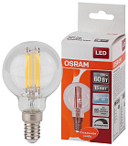 Лампа OSRAM LED DIM SUPERSTAR CLASSIC P 60 FIL CL 5W/840 E14 P45 4000K